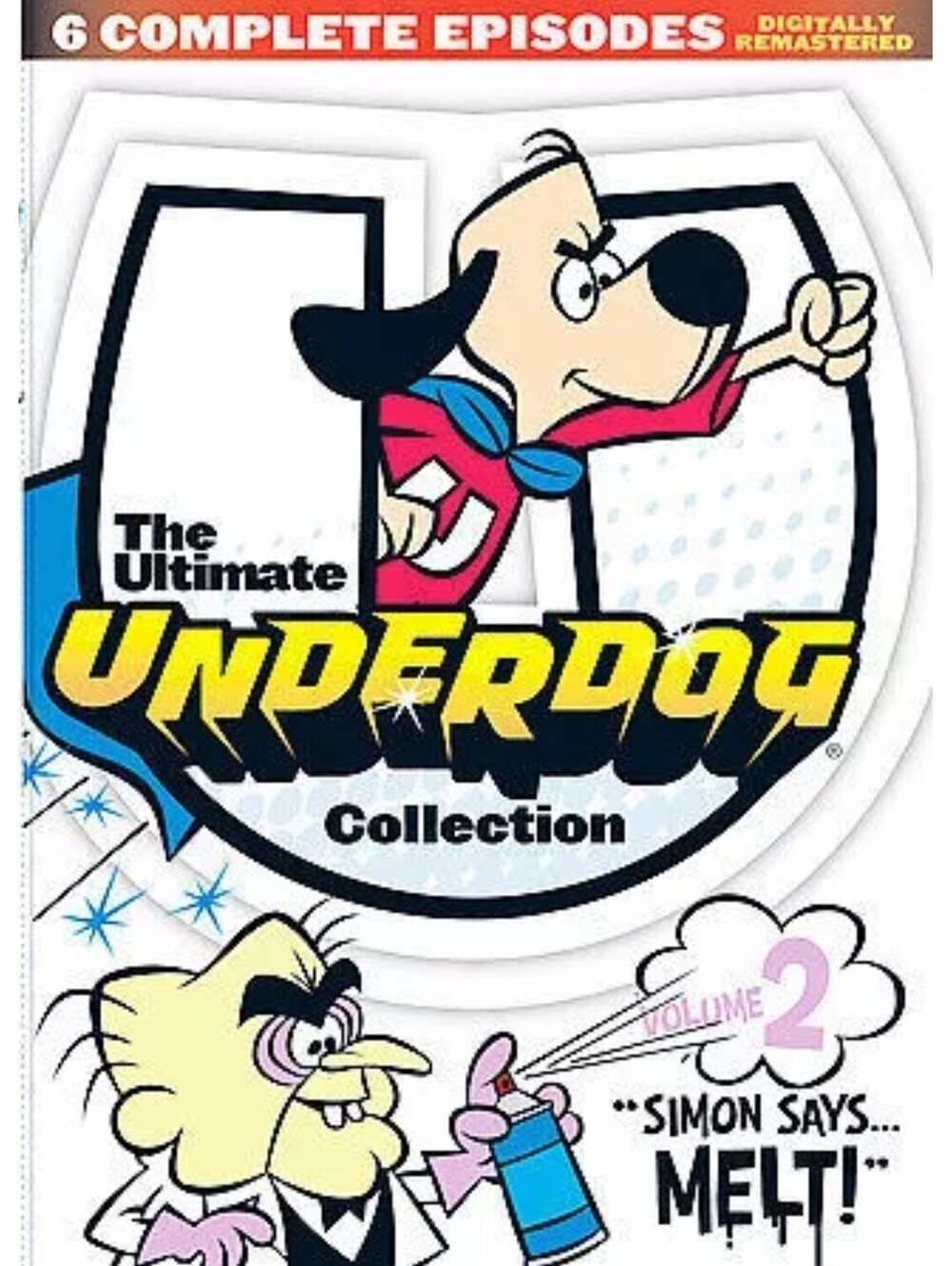 The Ultimate Underdog - Vol. 2 [ DVD, 2007 ] Six Complete Episodes Digitally Rem